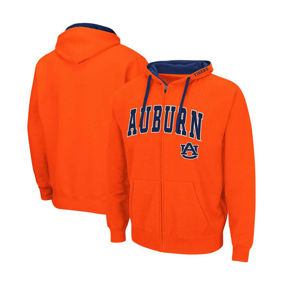 Men's Orange Auburn Tigers Arch Logo 2.0 Full-Zip Hoodie