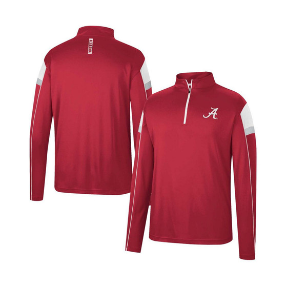 Men's Crimson Alabama Crimson Tide Golf Match Quarter-Zip Windshirt