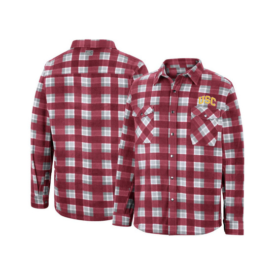 Men's Cardinal USC Trojans Ellis Full-Snap Jacket