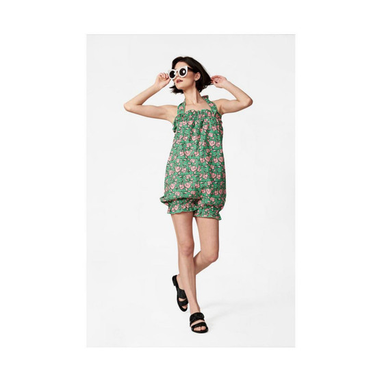 Women's Peter Playsuit in Green