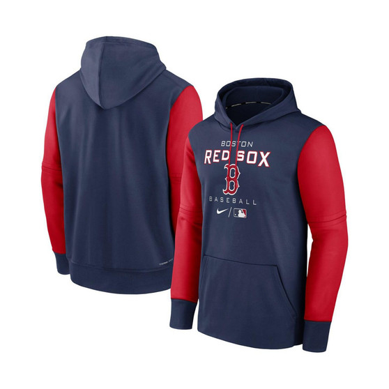 Men's Navy, Red Boston Red Sox Authentic Collection Performance Hoodie