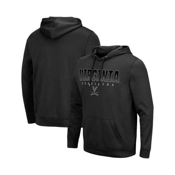 Men's Black Virginia Cavaliers Blackout 3.0 Pullover Hoodie