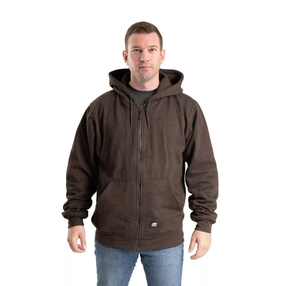 Men's Tall Heritage Thermal-Lined Full-Zip Hooded Sweatshirt