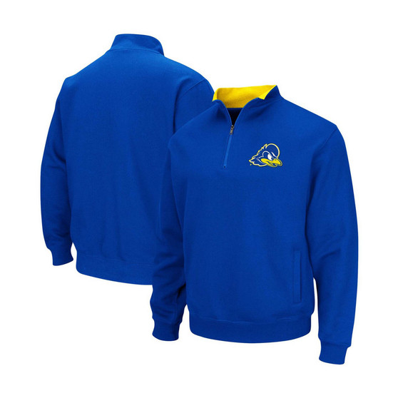 Men's Royal Delaware Fightin' Blue Hens Tortugas Logo Quarter-Zip Pullover Jacket