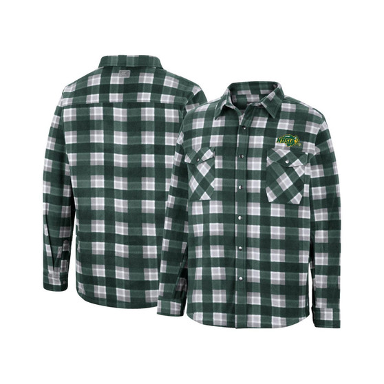 Men's Green NDSU Bison Ellis Full-Snap Jacket