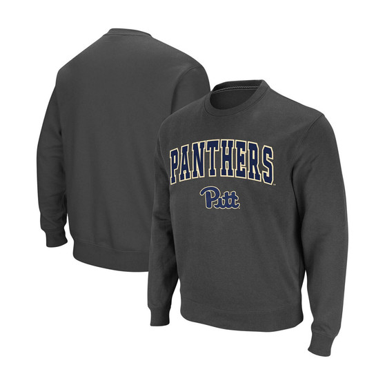 Men's Charcoal Pitt Panthers Arch Logo Sweatshirt