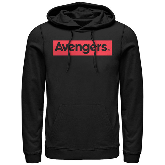 Marvel Men's Avengers Classic Logo, Pullover Hoodie