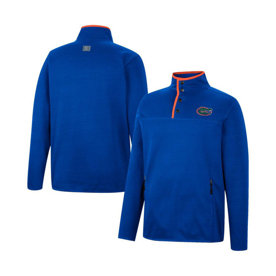Men's Royal Florida Gators Rebound Quarter-Snap Jacket