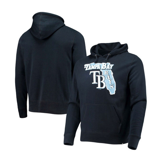 Men's Navy Tampa Bay Rays Local Headline Pullover Hoodie