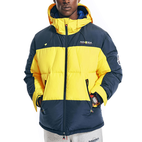 Men's Competition Sustainably Crafted Colorblock Parka