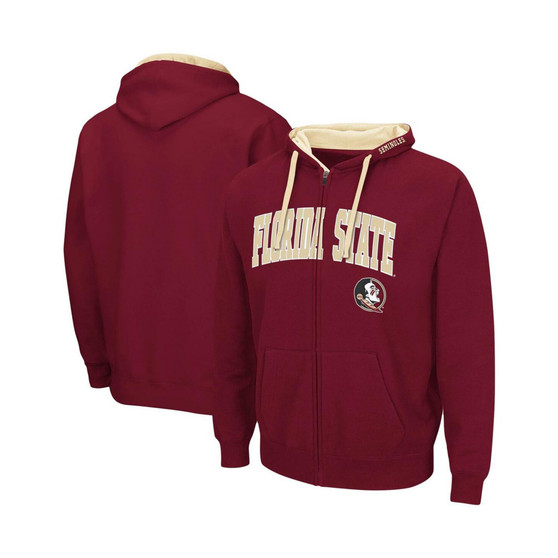 Men's Garnet Florida State Seminoles Big and Tall Full-Zip Hoodie