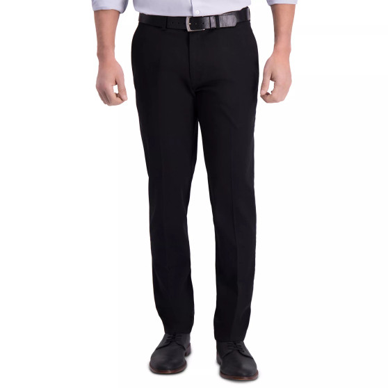Men’s Iron Free Premium Khaki Slim-Fit Flat-Front Pant