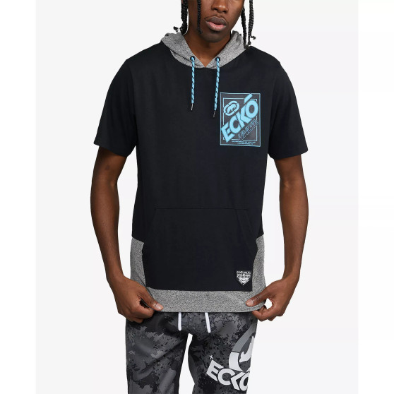 Men's Big and Tall Short Sleeve Taletone Hoodie