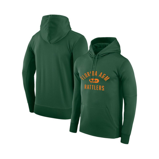 Men's x LeBron James Green Florida A&M Rattlers Performance Pullover Hoodie