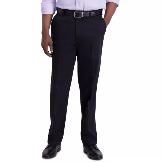 Men’s Iron Free Premium Khaki Classic-Fit Flat-Front Pant
