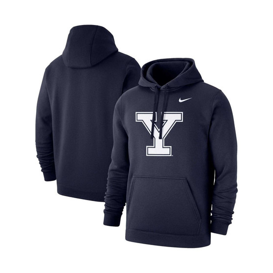 Men's Navy Yale Bulldogs Club Fleece Pullover Hoodie