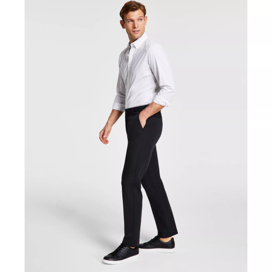 Men's Classic Fit Flat Front Pants