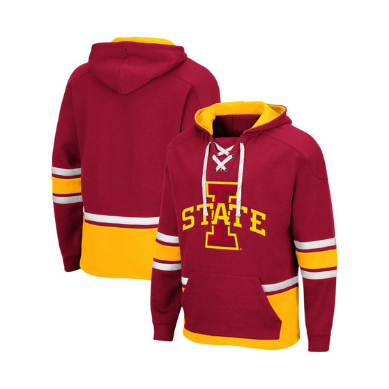 Men's Cardinal Iowa State Cyclones Lace Up 3.0 Pullover Hoodie