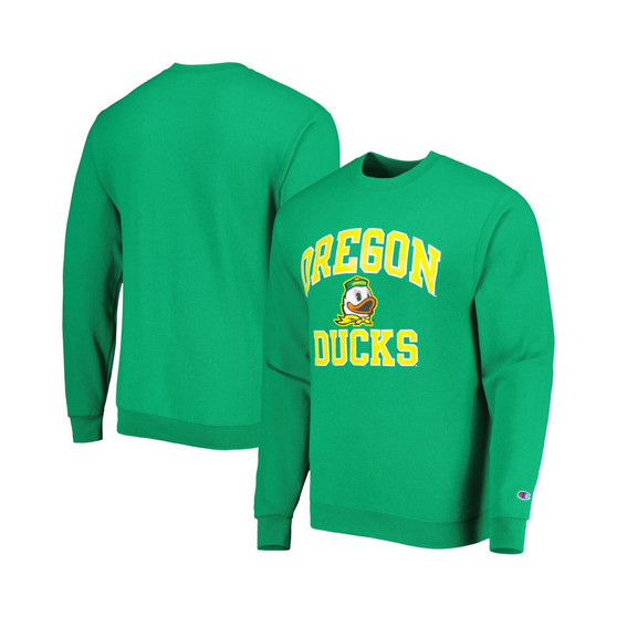 Men's Green Oregon Ducks High Motor Pullover Sweatshirt