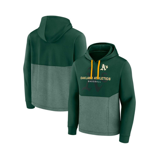 Men's Branded Green Oakland Athletics Call the Shots Pullover Hoodie