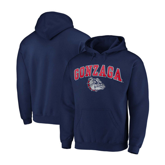 Men's Navy Gonzaga Bulldogs Campus Pullover Hoodie