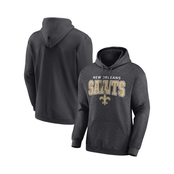 Men's Branded Charcoal New Orleans Saints Continued Dynasty Pullover Hoodie