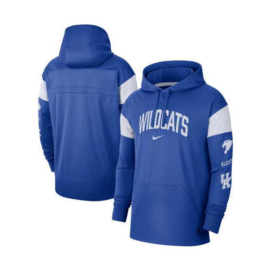 Men's Royal Kentucky Wildcats Jersey Performance Pullover Hoodie