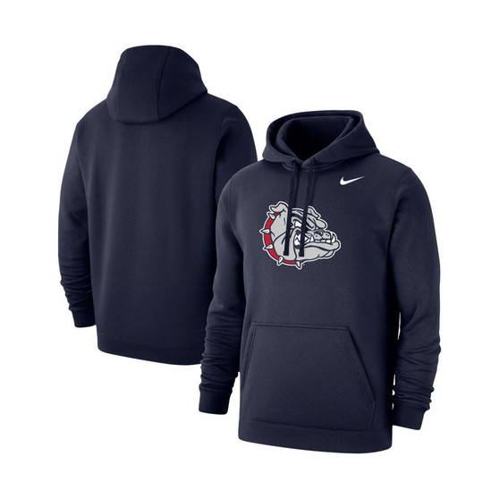 Men's Navy Gonzaga Bulldogs Logo Club Pullover Hoodie