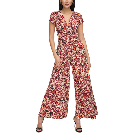 Women's Twisted Wide-Leg Jumpsuit