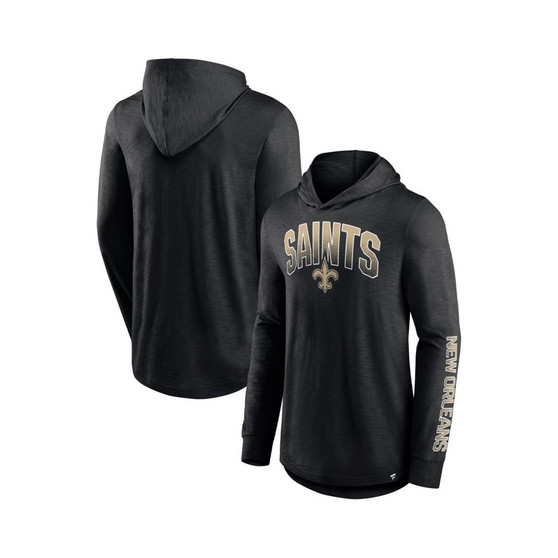 Men's Branded Black New Orleans Saints Front Runner Pullover Hoodie