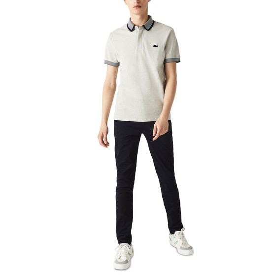 Men's Slim-Fit Stretch Solid Pants