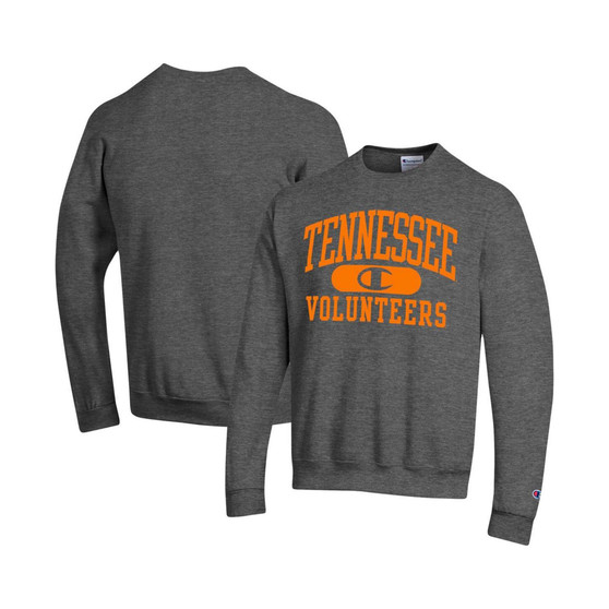 Men's Heather Charcoal Tennessee Volunteers Arch Pill Sweatshirt