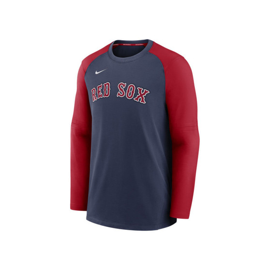 Men's Boston Red Sox Authentic Collection Pre-Game Crew Sweatshirt