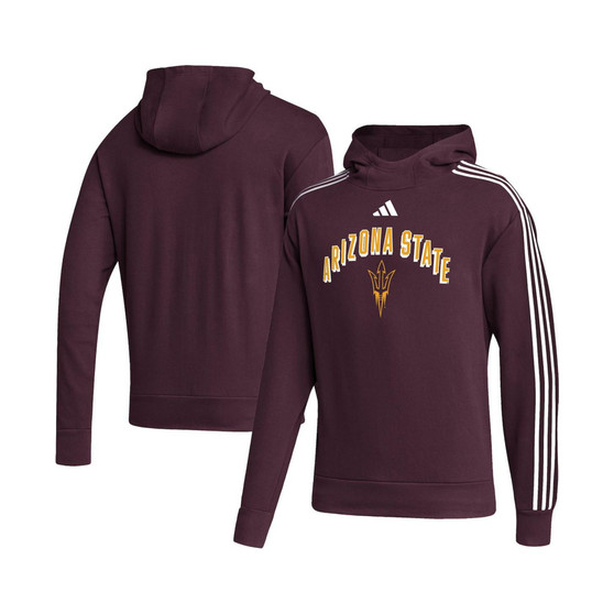 Men's Maroon Arizona State Sun Devils Step Up Pullover Hoodie