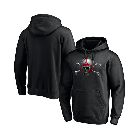 Men's Black Nebraska Huskers Team Midnight Mascot Pullover Hoodie