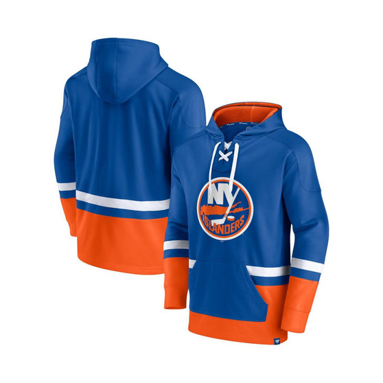 Men's Branded Royal New York Islanders Big and Tall First Battle Power Play Pullover Hoodie