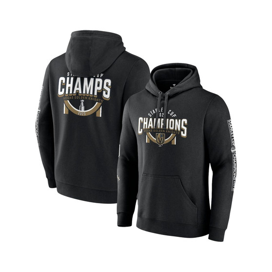 Men's Branded Black Vegas Golden Knights 2023 Stanley Cup Champions Banner Pullover Hoodie