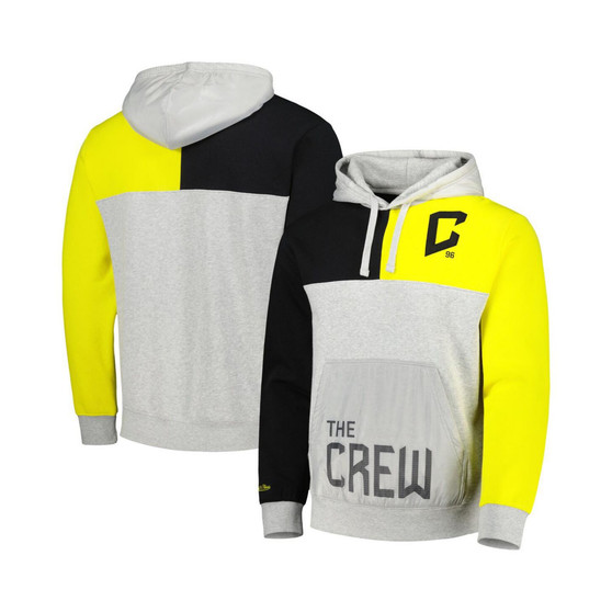 Men's Heather Gray Columbus Crew Tie Breaker Pullover Hoodie