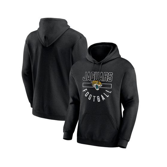 Men's Branded Black Jacksonville Jaguars Bubble Screen Pullover Hoodie