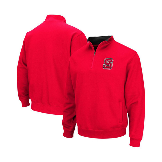 Men's Red NC State Wolfpack Tortugas Quarter-Zip Sweatshirt