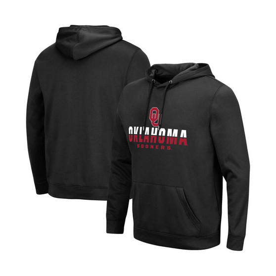 Men's Black Oklahoma Sooners Lantern Pullover Hoodie
