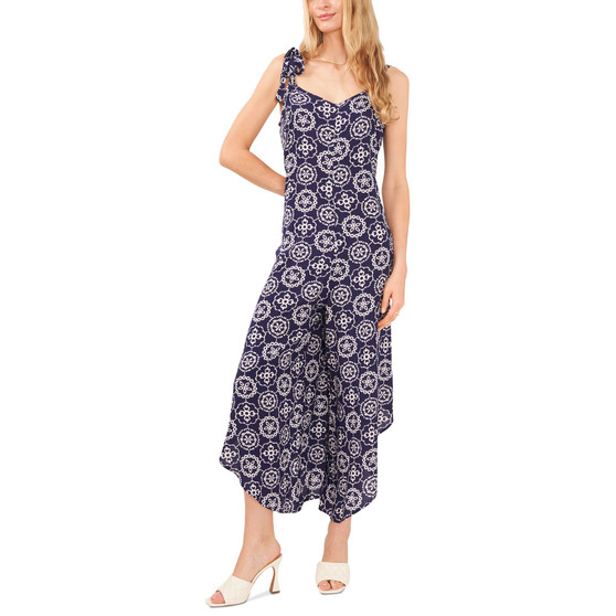 Women's Ribbon-Sleeve Jumpsuit
