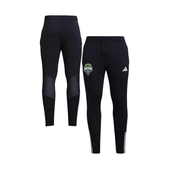 Men's Black Seattle Sounders FC 2023 On-Field Team Crest AEROREADY Training Pants