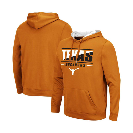 Men's Texas Orange Texas Longhorns Slash Stack 2.0 Pullover Hoodie