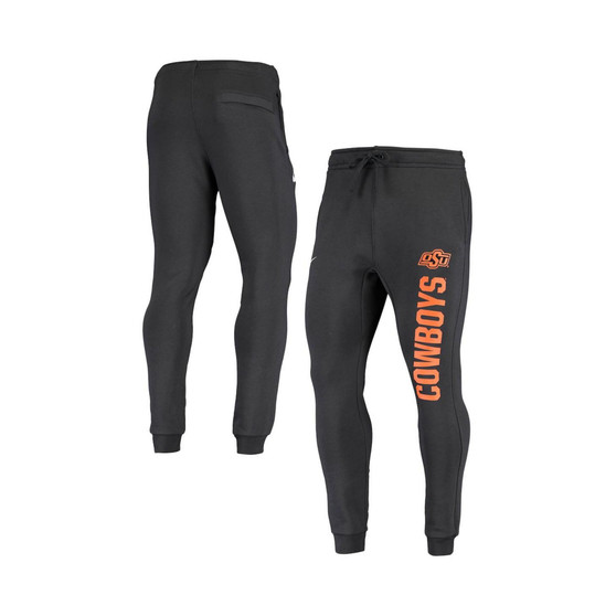 Men's Anthracite Oklahoma State Cowboys Primary Logo Club Fleece Joggers