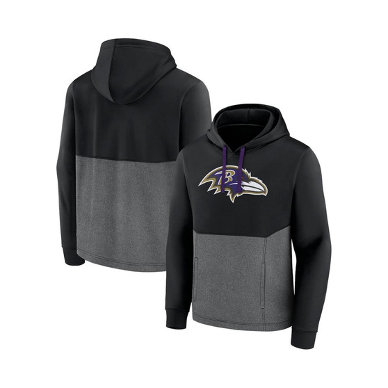 Men's Branded Black Baltimore Ravens Winter Camp Pullover Hoodie
