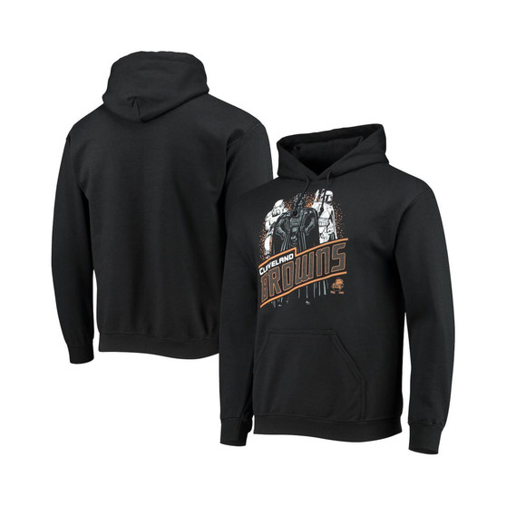 Men's Black Cleveland Browns Star Wars Empire Pullover Hoodie
