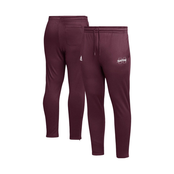 Men's Maroon Mississippi State Bulldogs AEROREADY Tapered Pants