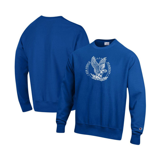Men's Royal Air Force Falcons Vault Logo Reverse Weave Pullover Sweatshirt