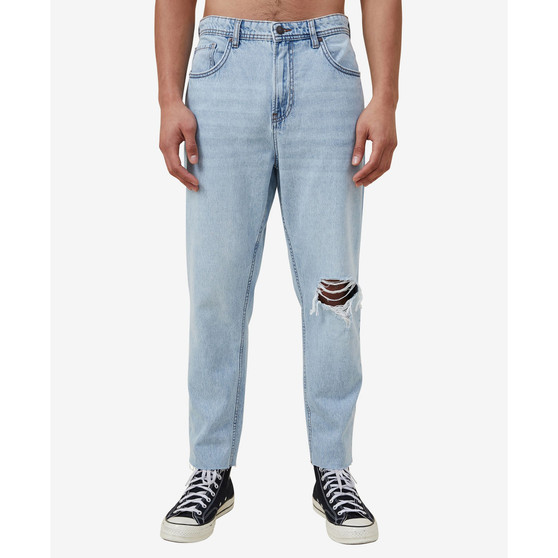 Men's Crop Tapered Jeans